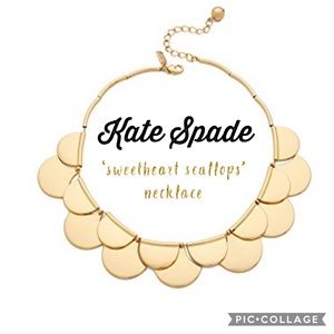 Kate Spade “Sweetheart Scallops” Necklace